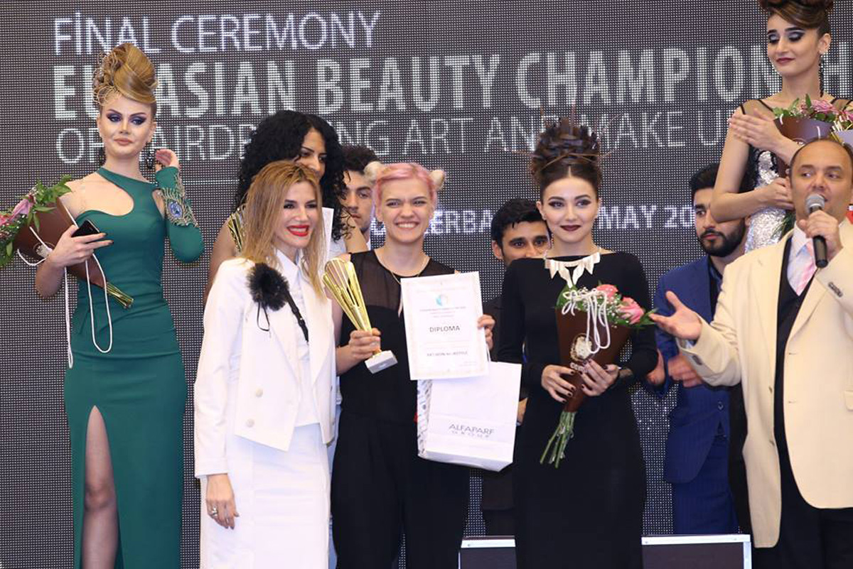 Eurasian Beauty Championship of Hair Stylist and Make Up Artist-2016 names winners