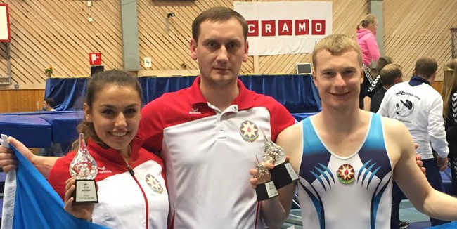 Gymnasts bring more medals from Sweden