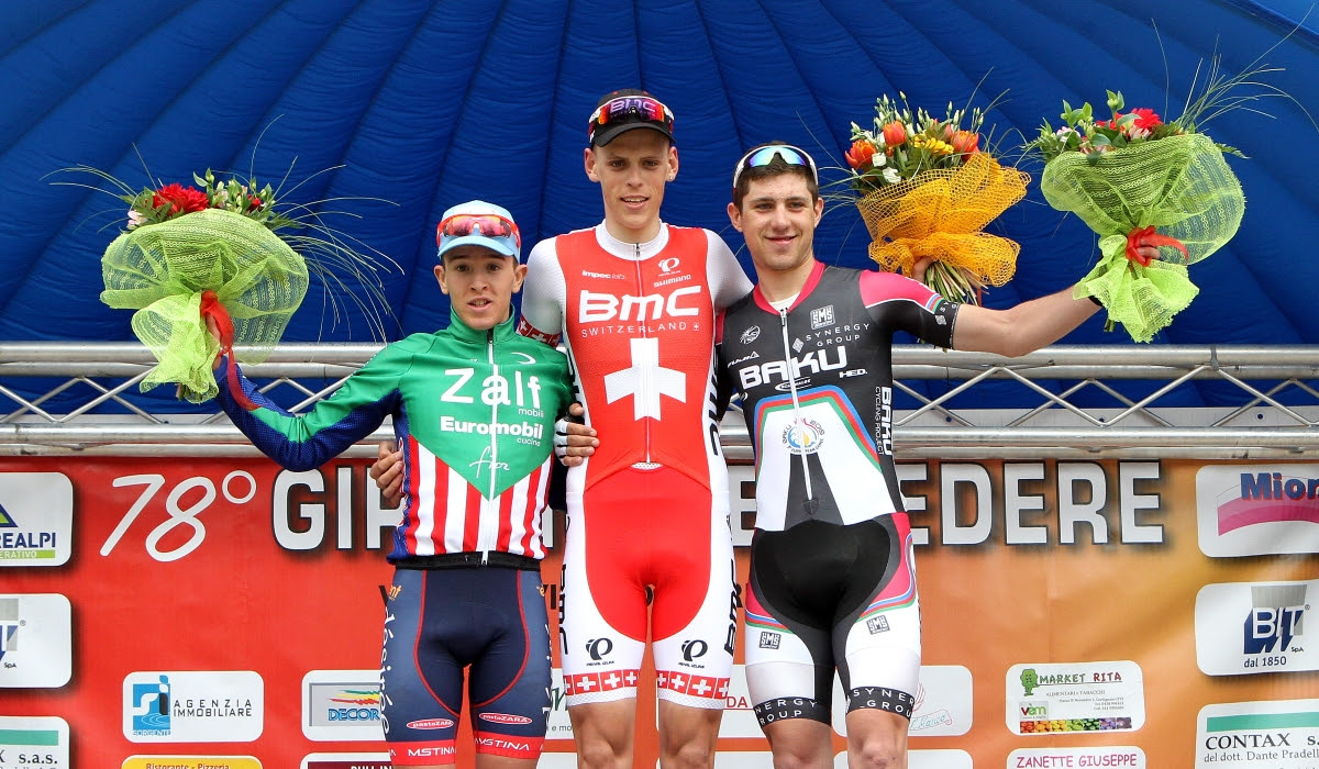 Synergy Baku Cycling Project’s Rumac third in Giro del Belvedere