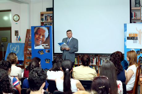 Baku marks Nelson Mandela Int’l Day