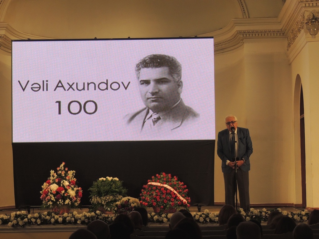 Centenary of politician Veli Akhundov marked