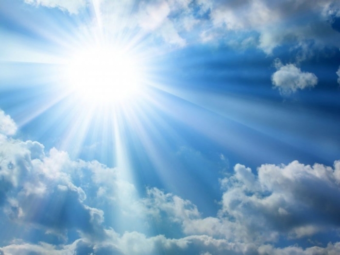 Enjoy warm sun rays in February
