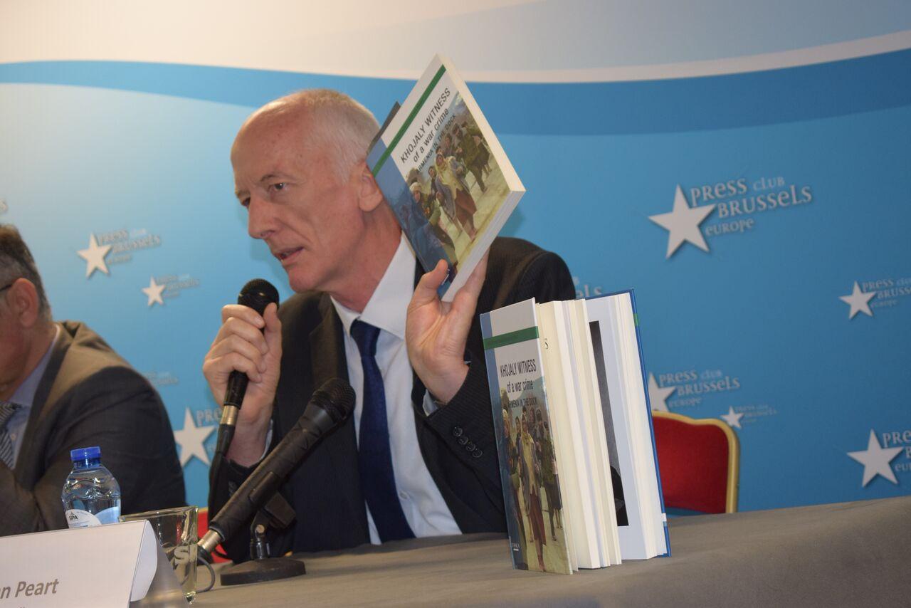 Book about Khojaly genocide presented in Brussels