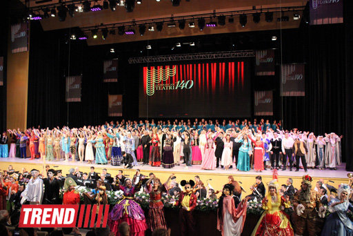 Concert over 140th anniversary of theater held in Baku