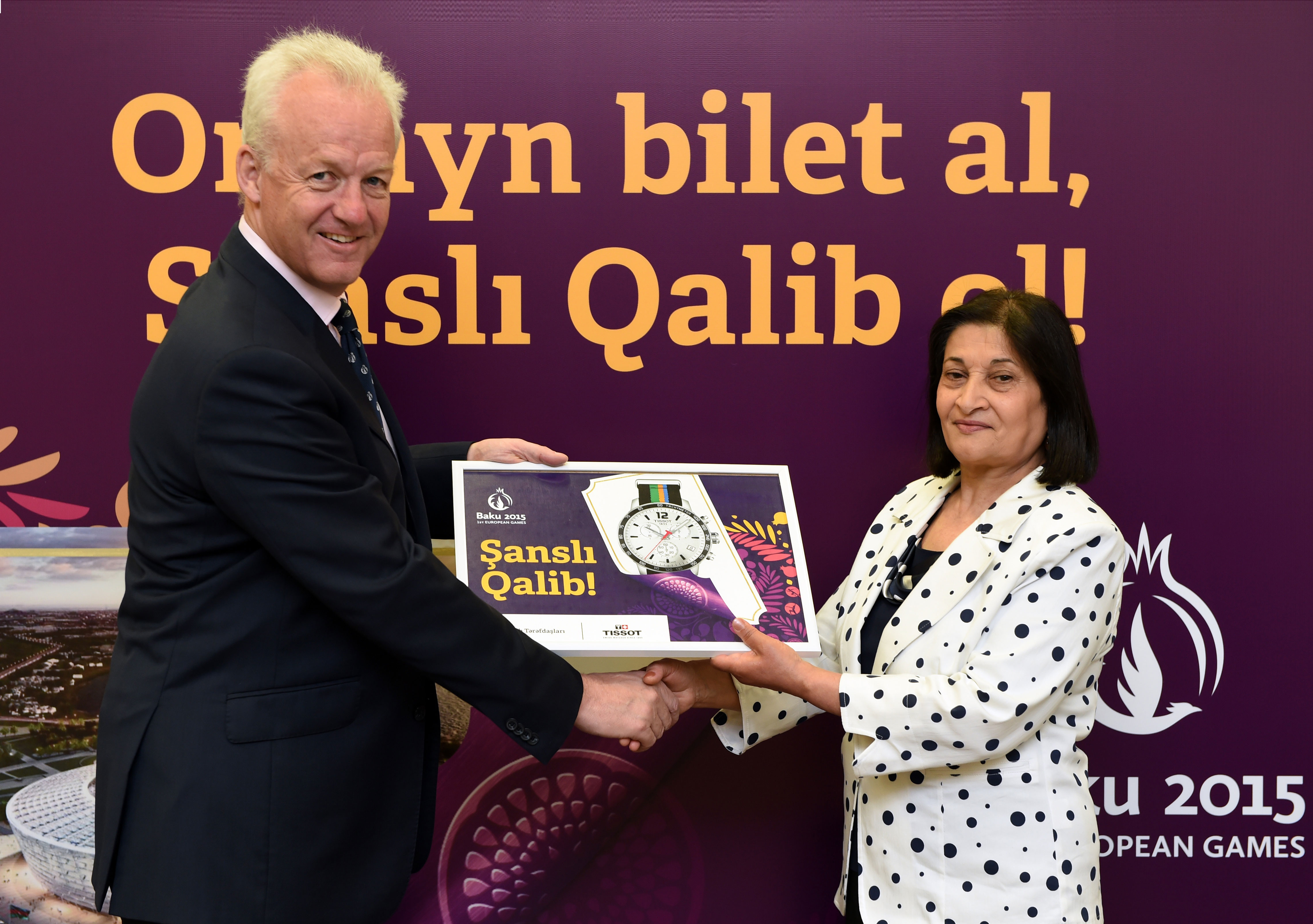 Baku 2015, Tissot announce 2nd Lucky Winner