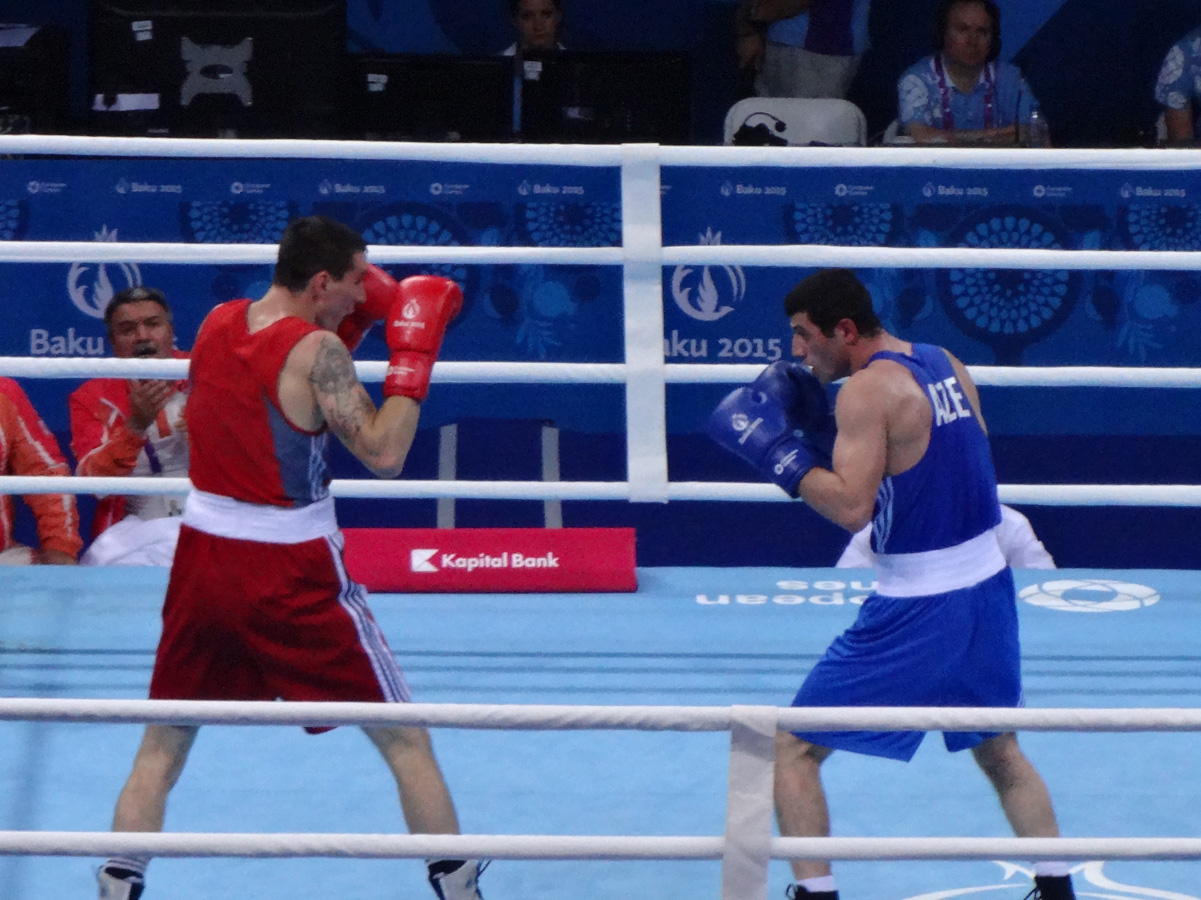 Two Azerbaijani boxers to compete in 1/4 finals at Baku 2015