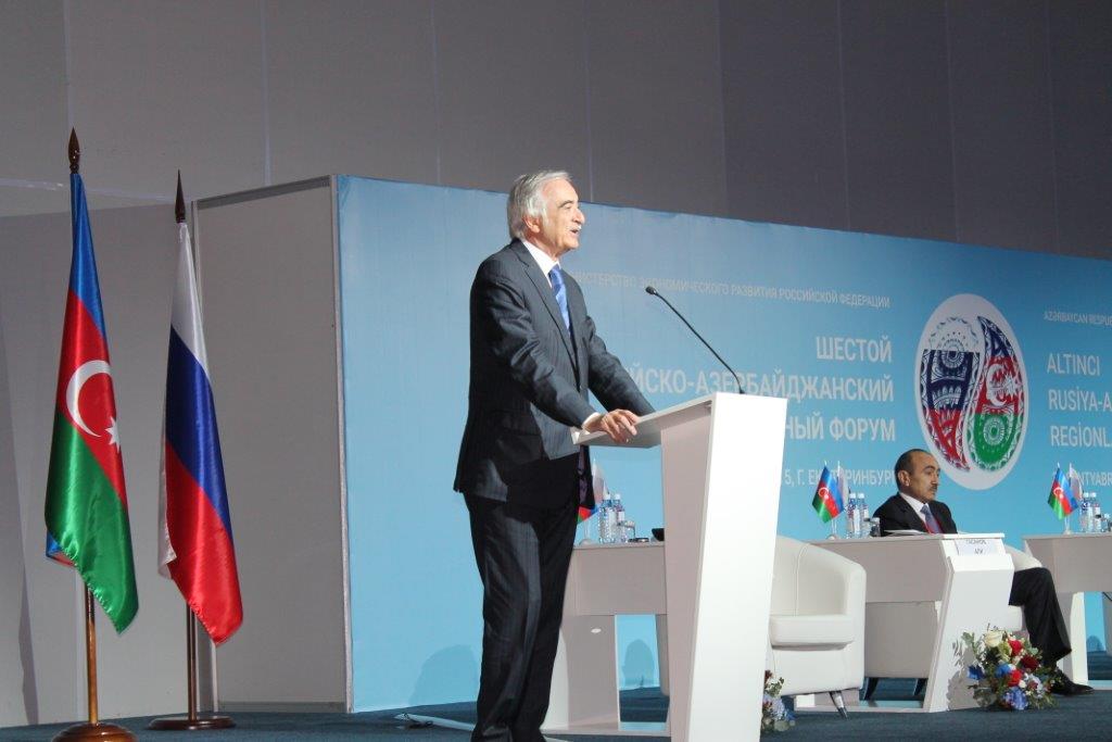 Russian-Azerbaijani inter-regional forum opens in Yekaterinburg - UPDATE