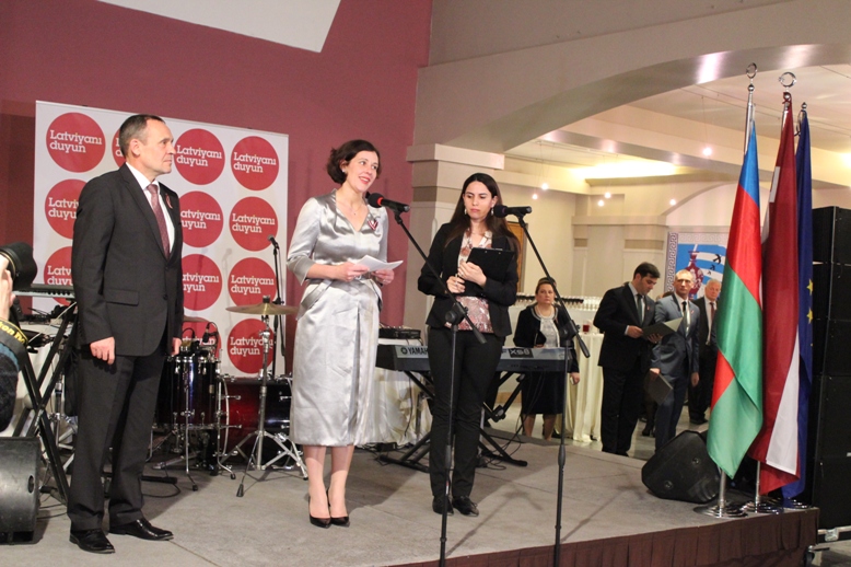 Baku hosts reception on Latvian Republic Day