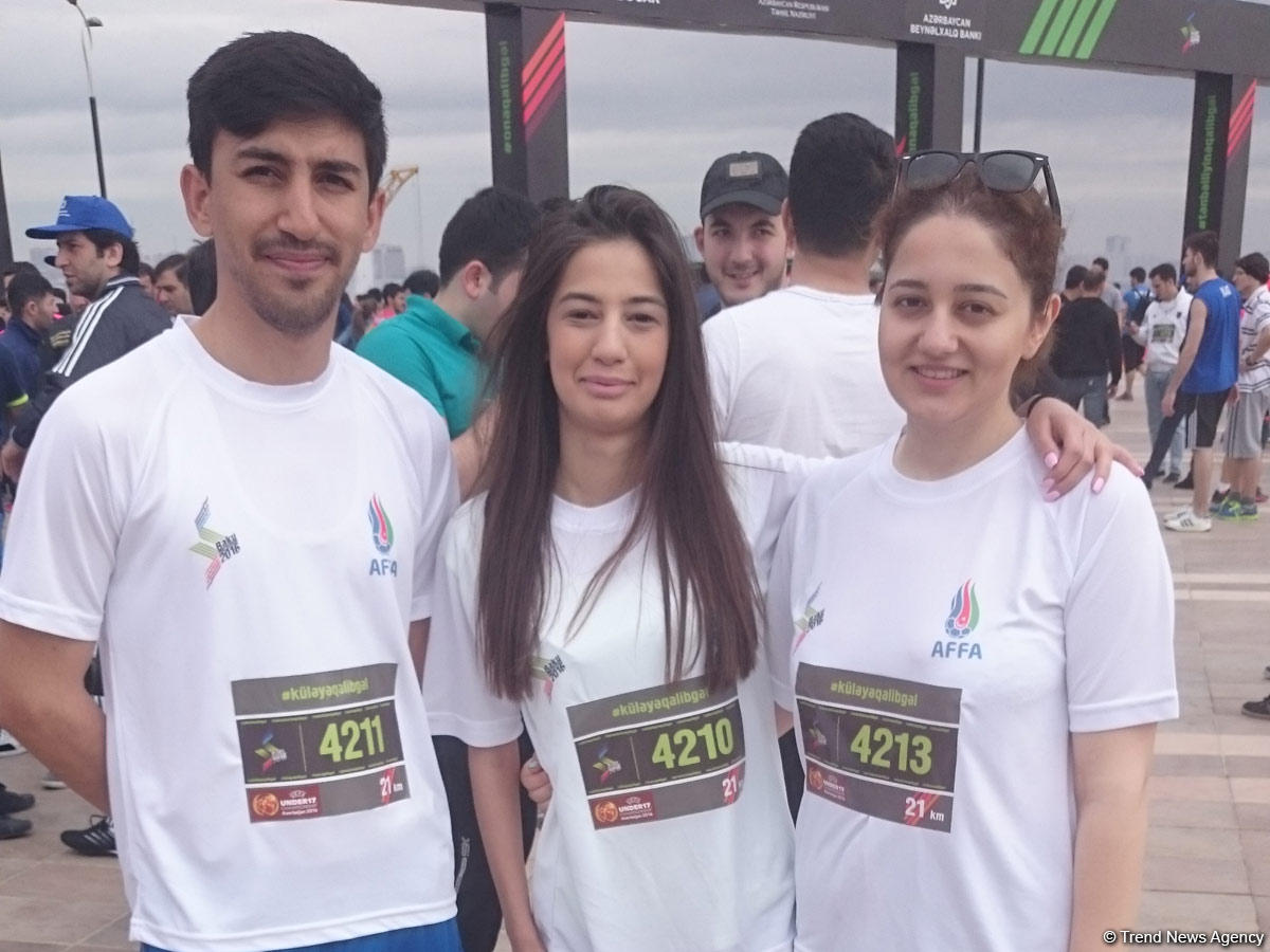 Baku Marathon-2016 - good initiative, competition participant says