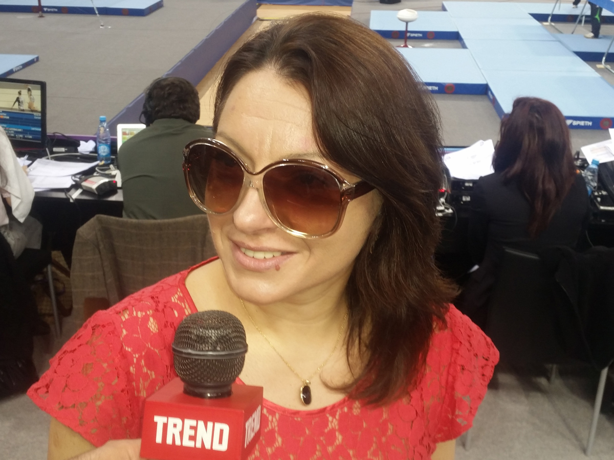 Mariana Vasileva says world’s best gymnastics complex built in Baku