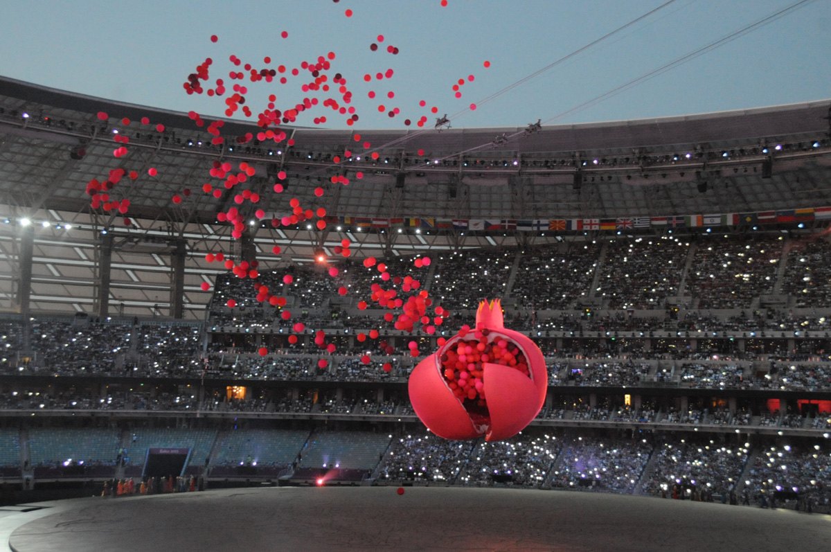 Opening ceremony of European Games in Baku has a lot of inspiration elements