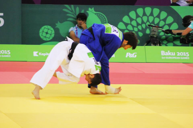 Another Azerbaijani judoka advances to 1/8 finals