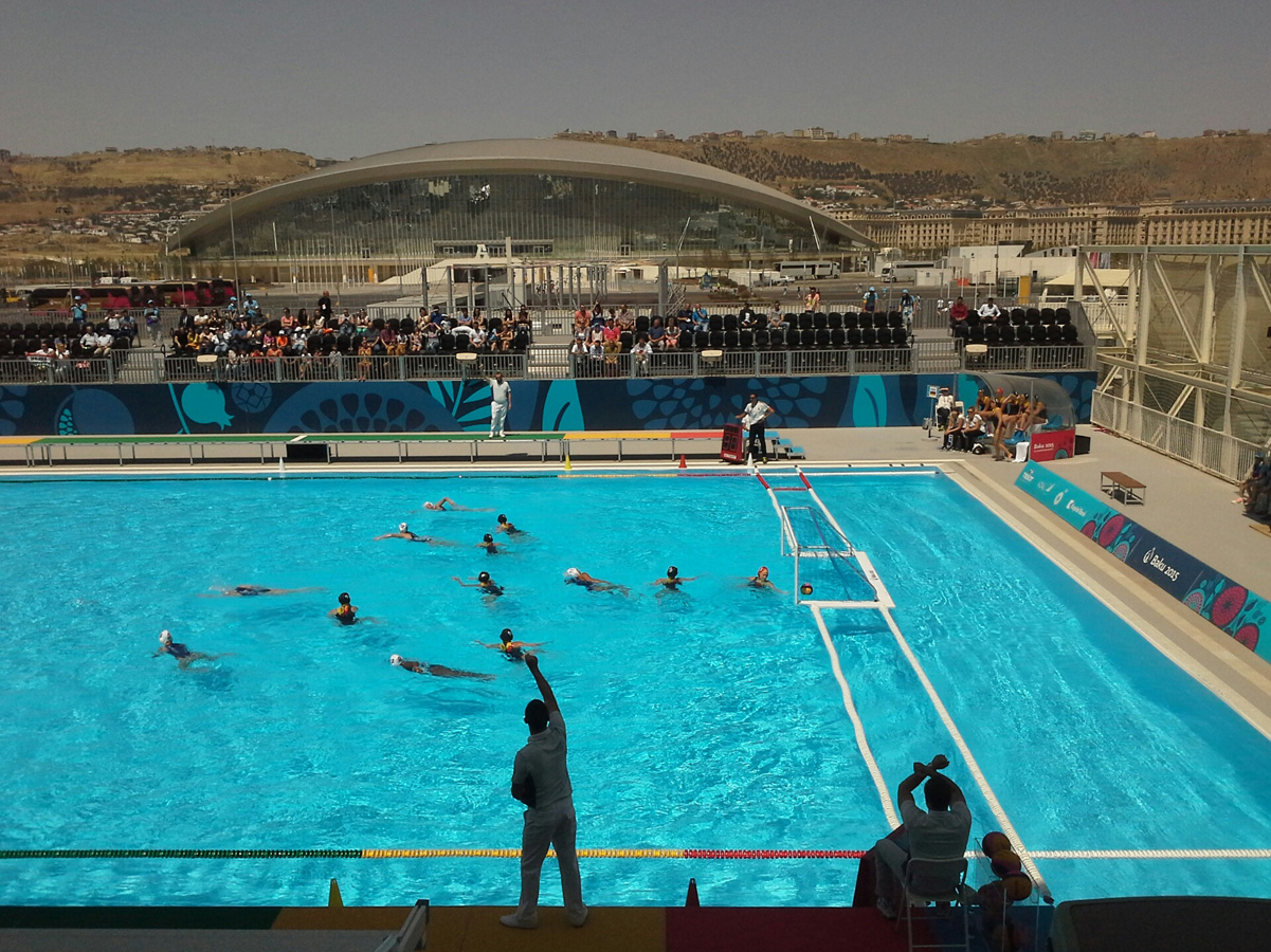 Water polo competitions starts in Baku