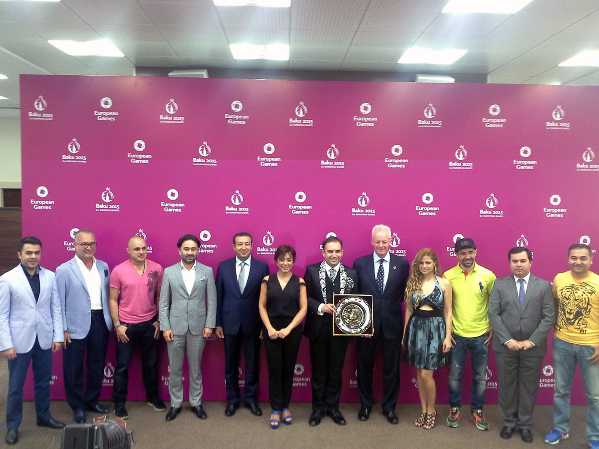 Celebrity Ambassadors play big role at Baku 2015