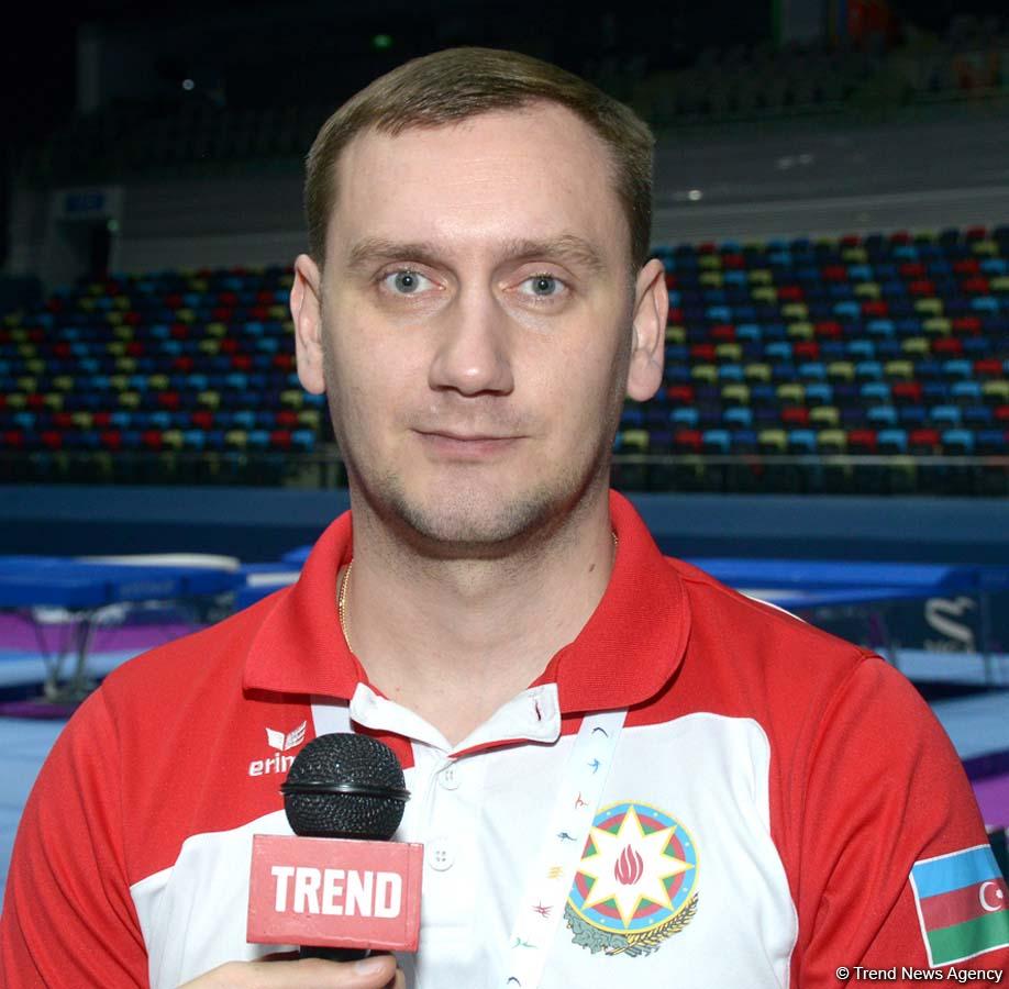 Head coach: Azerbaijan to compete for medals at FIG World Cup in Trampoline Gymnastics