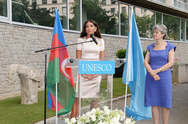 First Lady attends ceremony on Azerbaijan's UNESCO membership anniversary