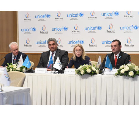 UNICEF, Baku 2015 to invest in youth