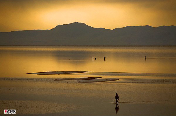 Urmia Lake sees rise in water level