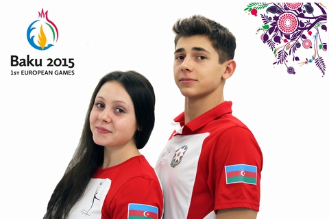 Mixed pair on aerobics: Only one goal, European Games