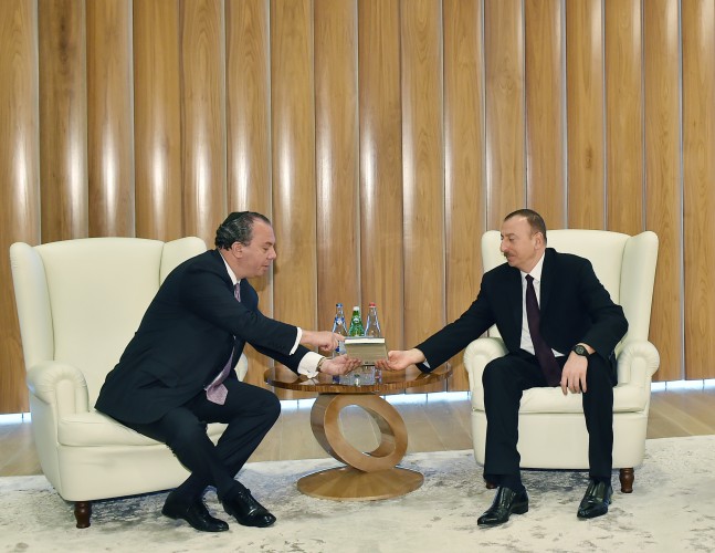 President Aliyev receives Foundation for Ethnic Understanding head