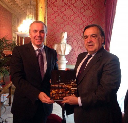 Azerbaijan keen on boosting relations with regions of Italy
