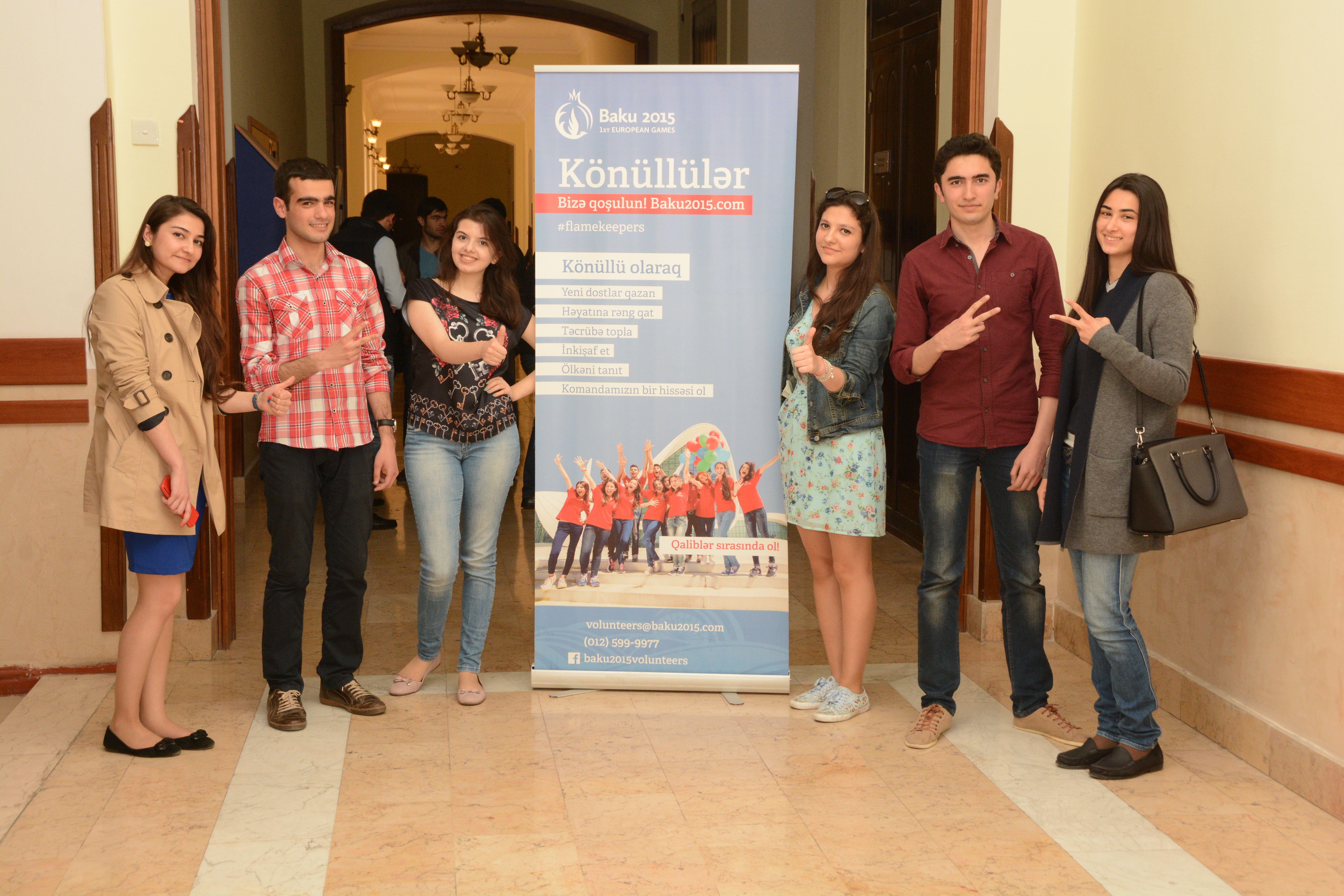Volunteers impatiently waiting for first European Games