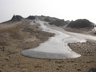 Azerbaijan. Home of mud volcanoes