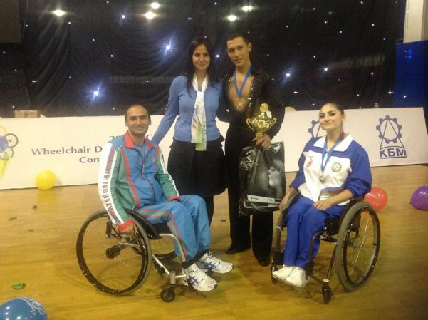 Azerbaijani athletes shine at wheelchair dance cup