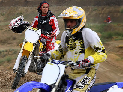 Women allowed to become motorcycle racers in Iran