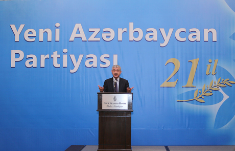 New Azerbaijan Party celebrates 21st anniversary