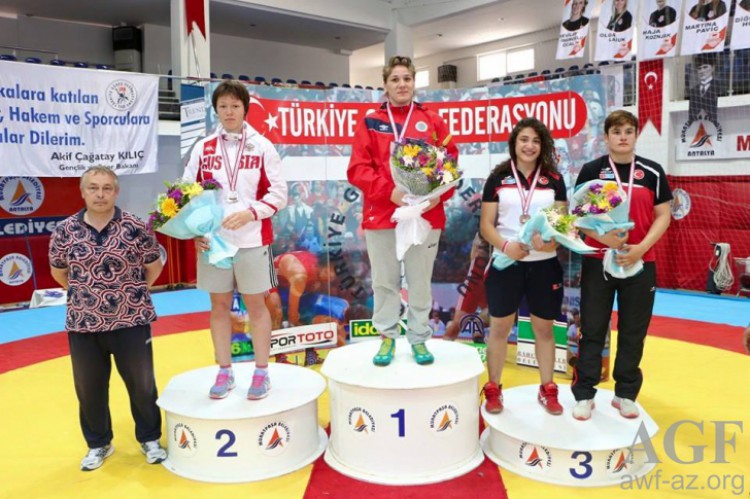 Azerbaijani wrestlers scoop 9 medals in Antalya