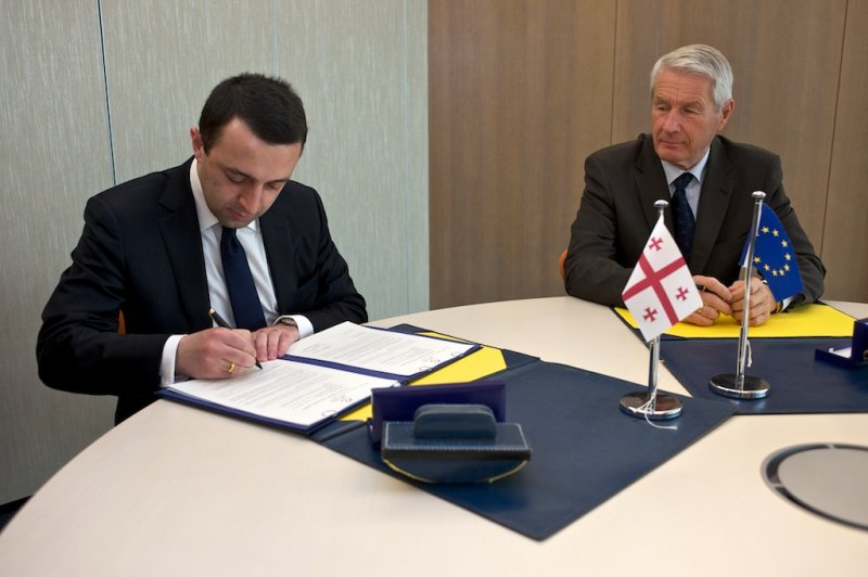 Georgia signs documents on visa liberalization with EU