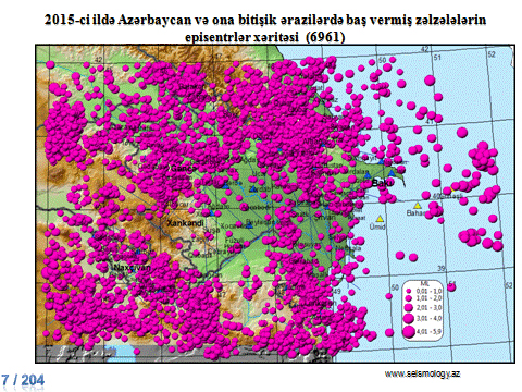 Seismic activity intensifies in Azerbaijan